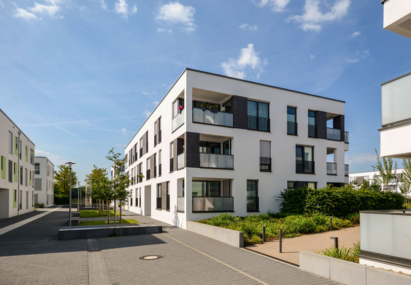 Planung und Bau von Wohnanlagen mit moderner Haustechnik